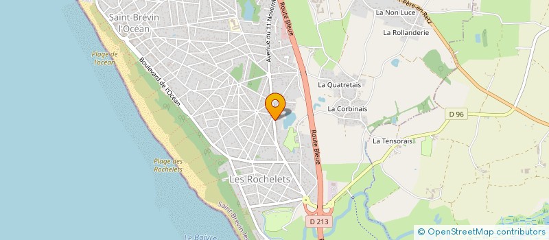 localisation de l'entreprise MADERS à SAINT BREVIN LES PINS