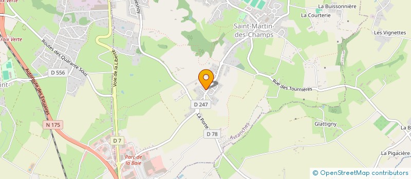 localisation de l'entreprise MADESI GRANVILLE à AVRANCHES