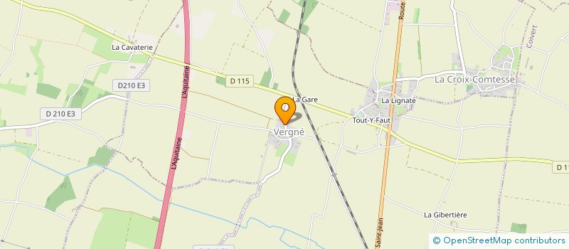 localisation de l'entreprise MADEUX G,C  VERGNE