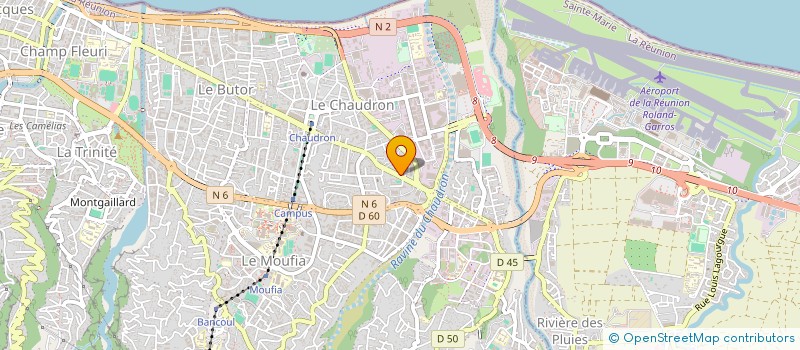 localisation de l'entreprise MADEV à SAINT-DENIS