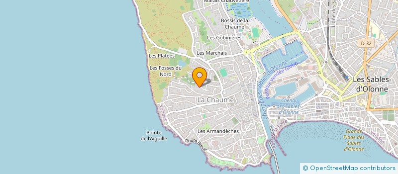 localisation de l'entreprise MADEV TECH à LES SABLES D'OLONNE