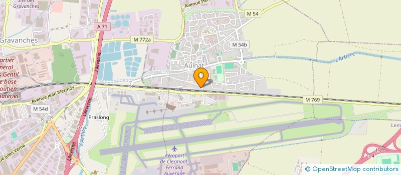 localisation de l'entreprise MADEVERY  AULNAT