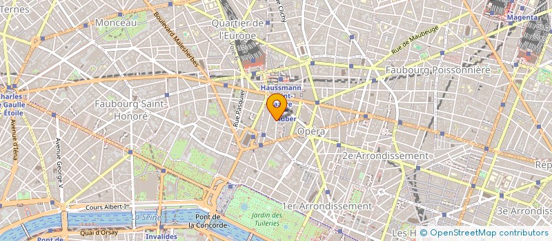 localisation de l'entreprise MADGIC  PARIS