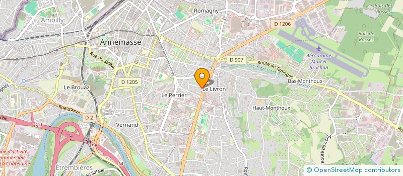 localisation de l'entreprise MADHAPEN à ANNEMASSE