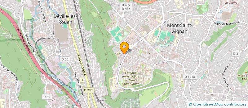 localisation de l'entreprise MADHOUSES à MONT-SAINT-AIGNAN