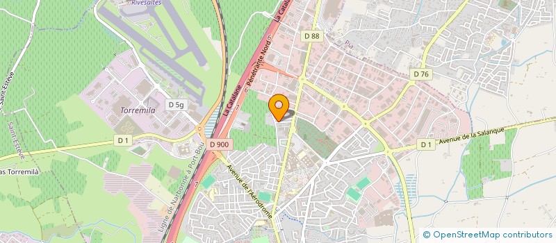 localisation de l'entreprise MADI  PERPIGNAN