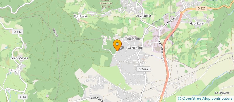 localisation de l'entreprise MADI à PEAUGRES