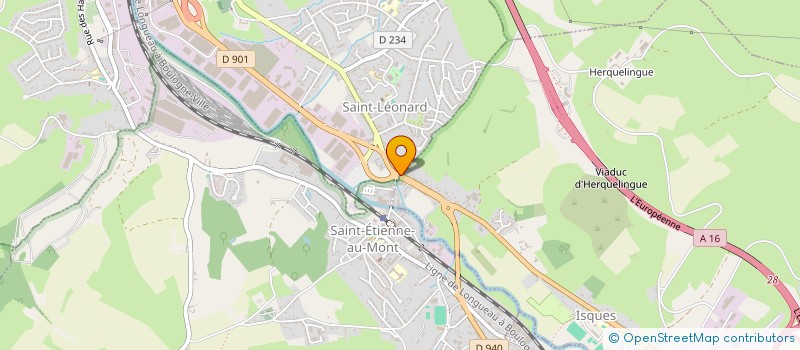 localisation de l'entreprise MADI à SAINT-LEONARD
