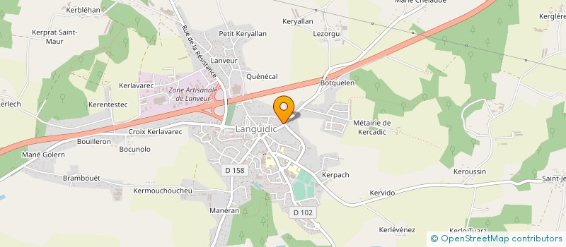 localisation de l'entreprise MADI CAMPA  LANGUIDIC