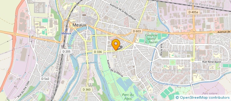localisation de l'entreprise MADI & CO à MEAUX