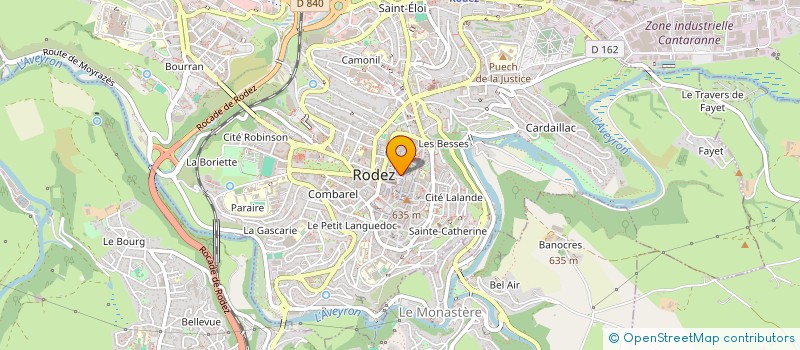 localisation de l'entreprise MADI ECO  RODEZ