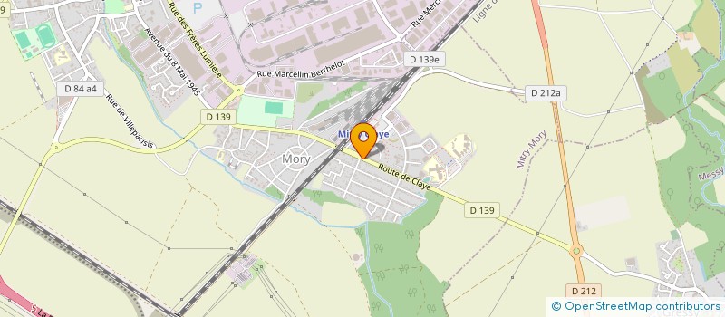 localisation de l'entreprise MADI MITRY  MITRY-MORY