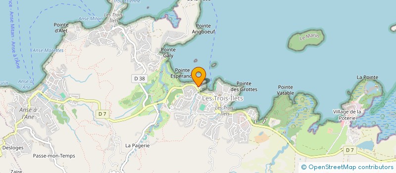 localisation de l'entreprise MADI-PAIE à LES TROIS-ILETS