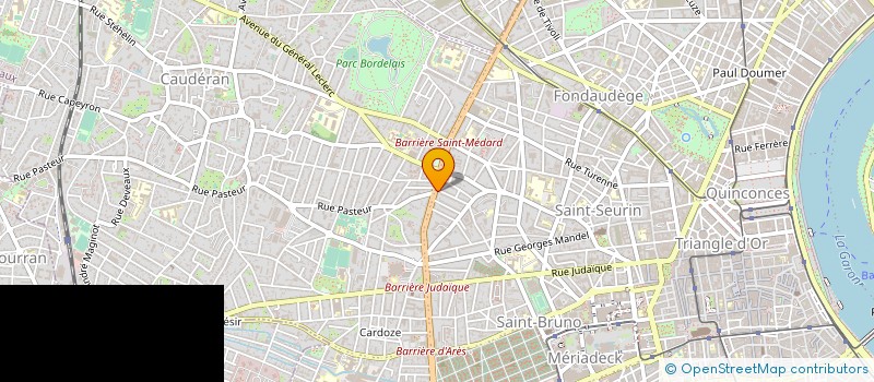 localisation de l'entreprise MADI S à BORDEAUX