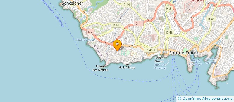 localisation de l'entreprise MADIA JOUETS SARL à FORT DE FRANCE