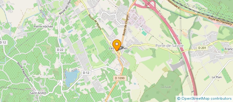 localisation de l'entreprise MADIAN  PORTE-DE-SAVOIE