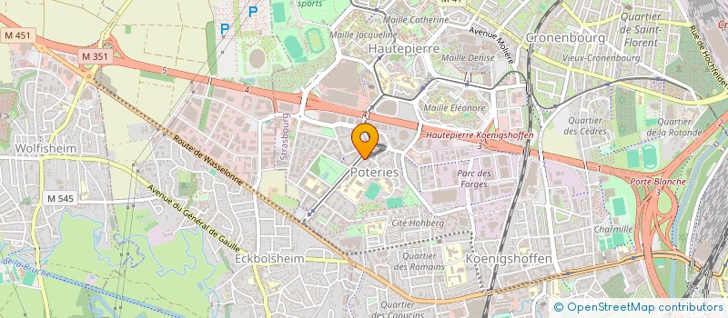 localisation de l'entreprise MADIBA HOME SERVICES à STRASBOURG