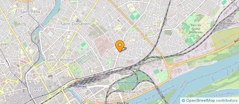 localisation de l'entreprise MADIBA LAND à NANTES