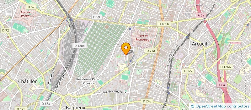 localisation de l'entreprise MADIBO EXOCOS  BAGNEUX