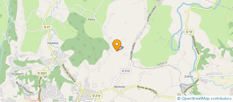 localisation de l'entreprise MADICHON à HASPARREN