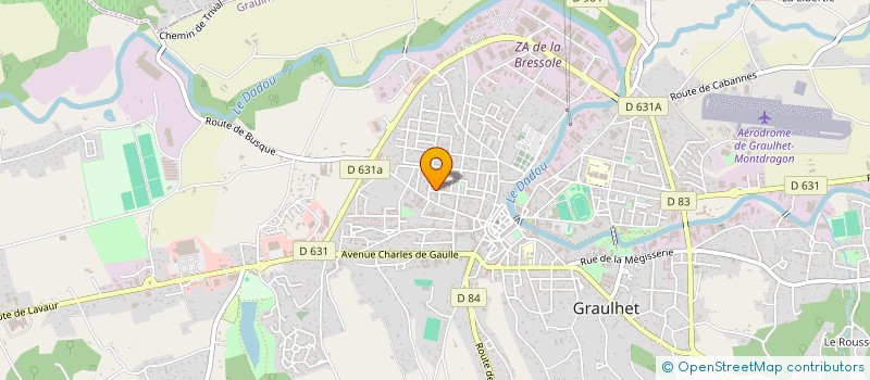 localisation de l'entreprise MADICUIR à GRAULHET