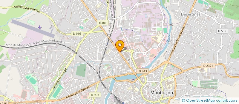 localisation de l'entreprise MADIDOM à MONTLUCON