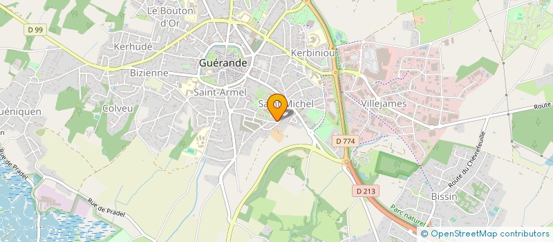 localisation de l'entreprise MADIE  GUERANDE
