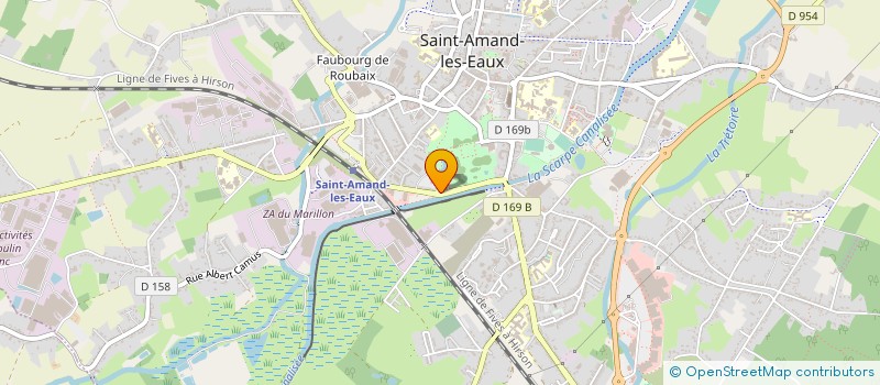 localisation de l'entreprise MADIEDIS  SAINT-AMAND-LES-EAUX