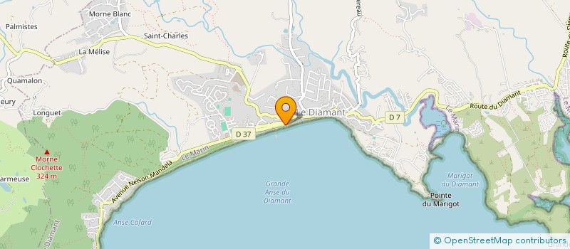 localisation de l'entreprise MADIKERA DISTRIBUTION  LE DIAMANT