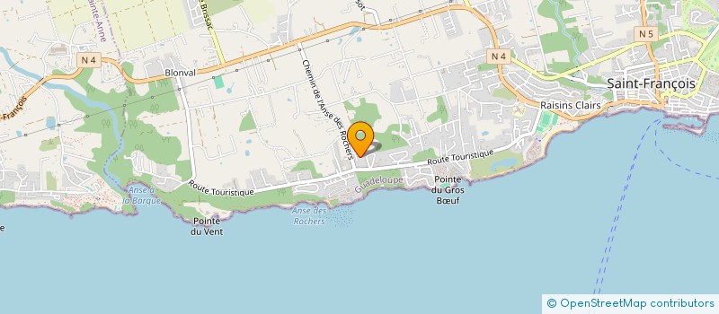 localisation de l'entreprise MADIKERA RESORT  SAINT-FRANCOIS