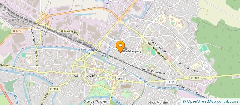 localisation de l'entreprise MADIKIM à SAINT-DIZIER