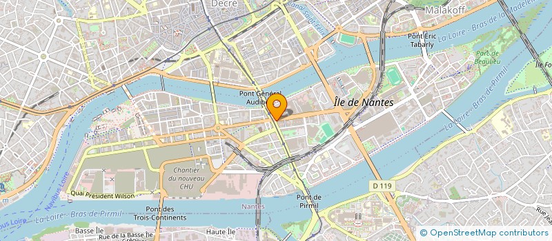 localisation de l'entreprise MADILANJ à NANTES