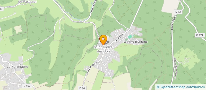 localisation de l'entreprise MADILO  SAINT-DIDIER-DES-BOIS