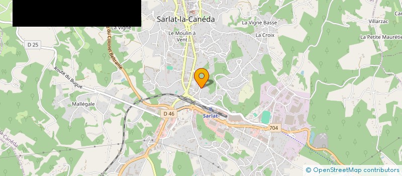 localisation de l'entreprise MADIMAT à MARCILLAC-SAINT-QUENTIN