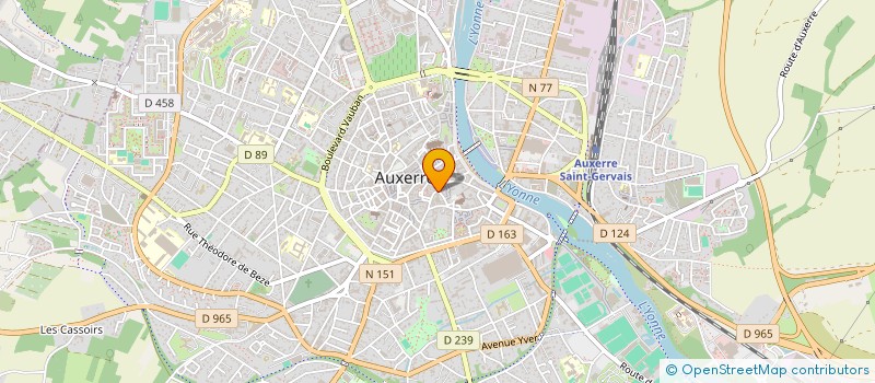 localisation de l'entreprise MADIMILA à AUXERRE