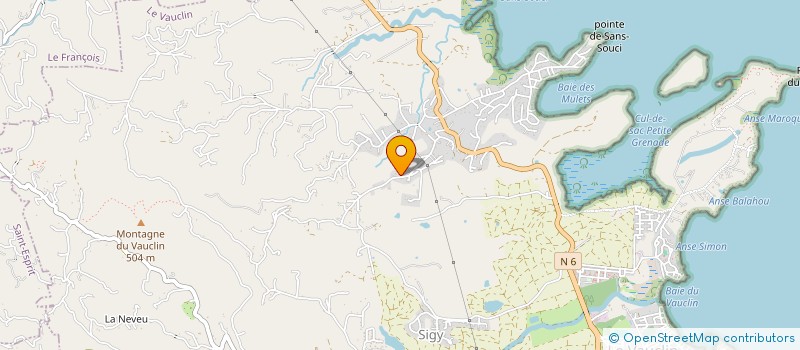 localisation de l'entreprise MADIN'KAZ  LE VAUCLIN