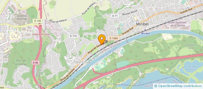 localisation de l'entreprise MADINA  SAINT-MAURICE-DE-BEYNOST