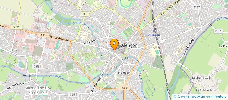 localisation de l'entreprise MADINA à ALENCON