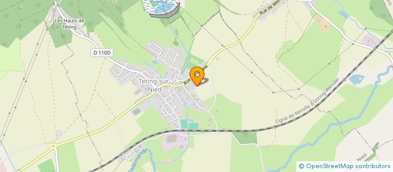 localisation de l'entreprise MADINA  TETING-SUR-NIED