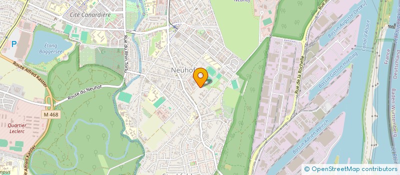 localisation de l'entreprise MADINA DISTRIBUTION à STRASBOURG