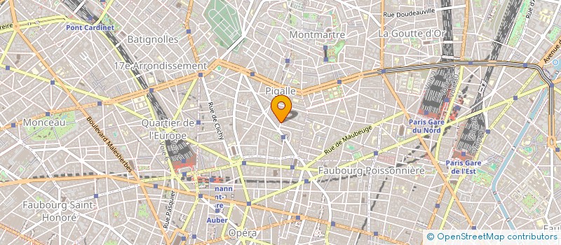 localisation de l'entreprise MADINA INTERNATIONAL à PARIS