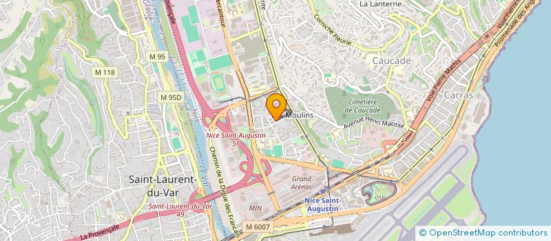 localisation de l'entreprise MADINA MOTORS  NICE