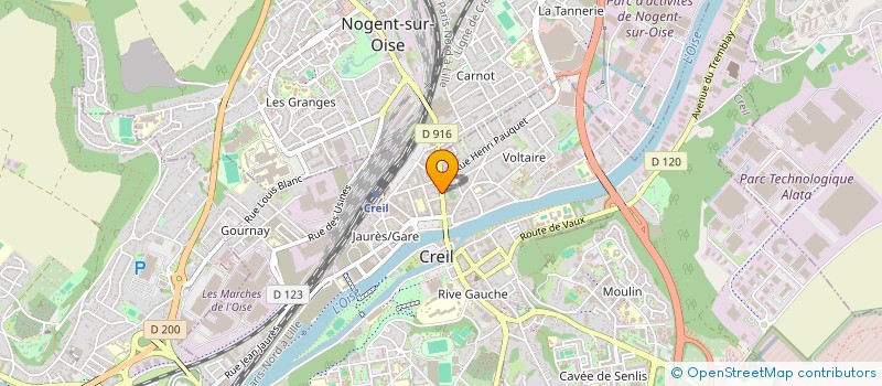 localisation de l'entreprise MADINA PHONE à CREIL