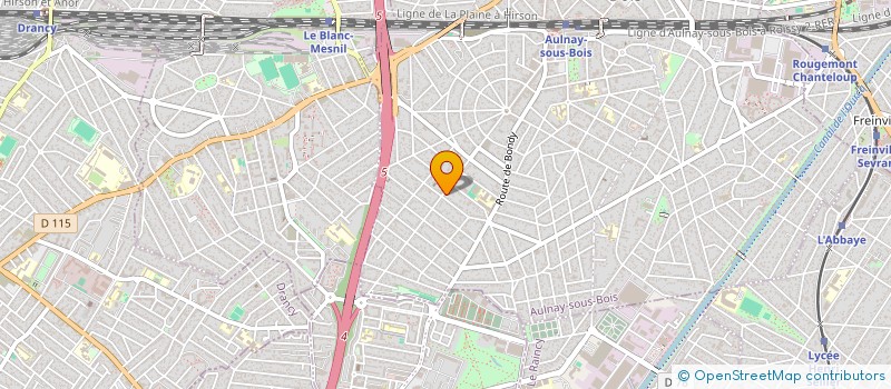 localisation de l'entreprise MADINA SOLUTION REVETEMENTS  AULNAY-SOUS-BOIS