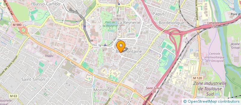 localisation de l'entreprise MADINAH BIENFAISANCE à TOULOUSE