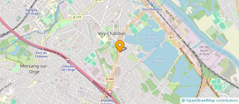 localisation de l'entreprise MADINE PLUS SERVICES à VIRY-CHATILLON
