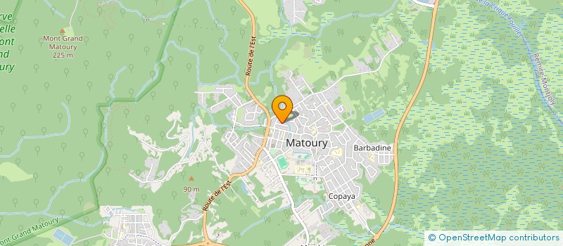 localisation de l'entreprise MADINELIA  MATOURY