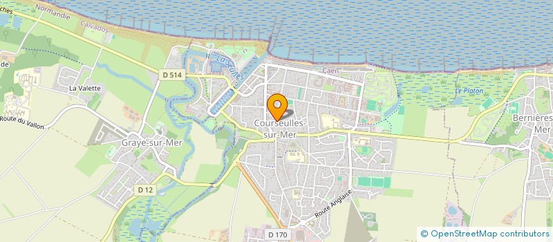 localisation de l'entreprise MADINI  COURSEULLES-SUR-MER