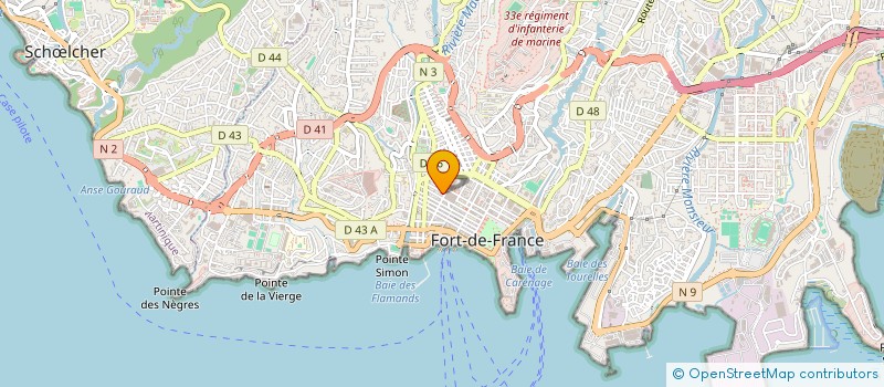 localisation de l'entreprise MADINILOCKS DISTRIBUTION à FORT-DE-FRANCE