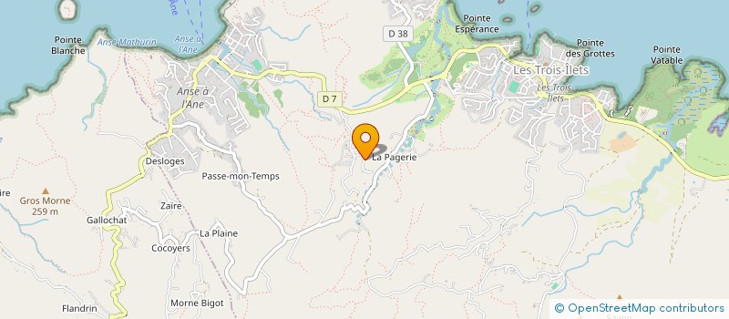 localisation de l'entreprise MADININA à LES TROIS-ILETS